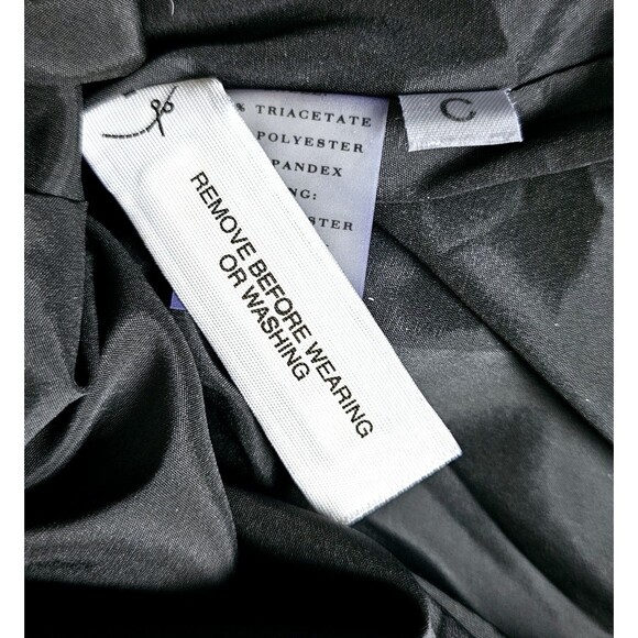 ANN TAYLOR Lined Dress Slacks Flat Front 4-Pocket Hook Closure Sz 4/32 Blk NWOT! - Picture 11 of 16